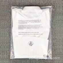 100% recyklovaný obal oděvu GRS varovný vak na udušení